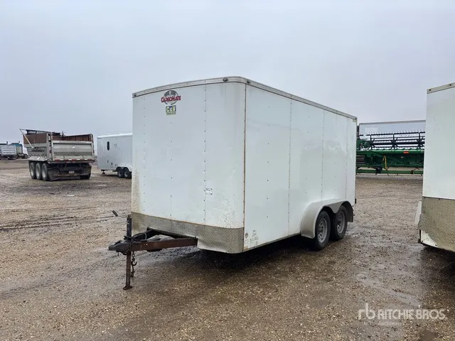 2020 Cargo Mate 14 ft T/A Enclosed Trailer