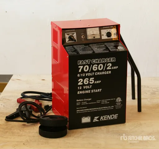 Quantity of (2) 2026 Powertek CD-265ES Battery Charger (Unused)