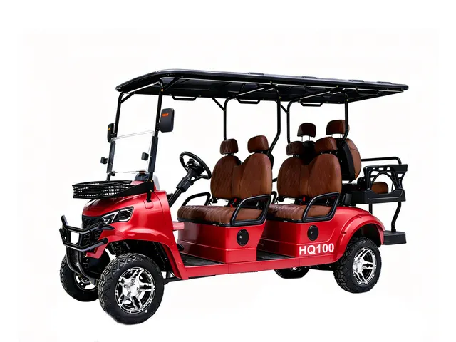 2026 HQ100 Carro de Golf (Sin Usar) / Golf Cart (Unused)