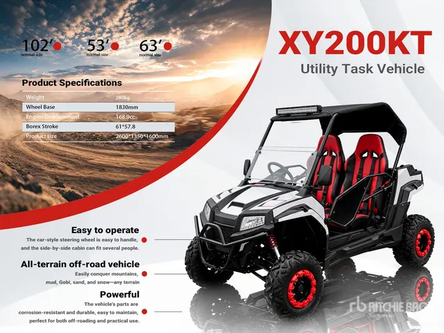 2026 XY200KT Vehiculo Todo Terreno (Sin Usar) / Side By Side (Unused)