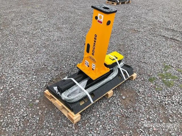2026 SDCH SDCH450 Martillo Hidraulico para Minicargador (Sin Usar) / Skid Steer Breaker (Unused)