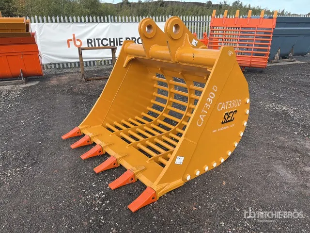 2026 SEC 68 in Skeleton Excavator Bucket - Fits Cat 330D (Unused)