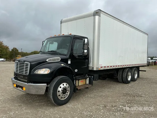 2018 Freightliner M2 106 6x4 Van Truck