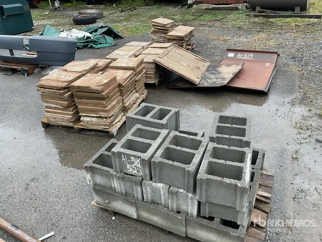 Quantity of (4) Pallets of Landscape Stones