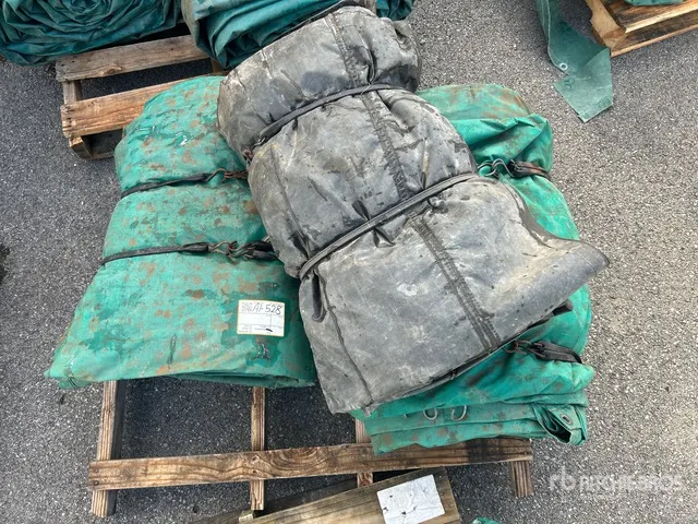 Quantity of (2) Quantity of 3 Trailer Tarps