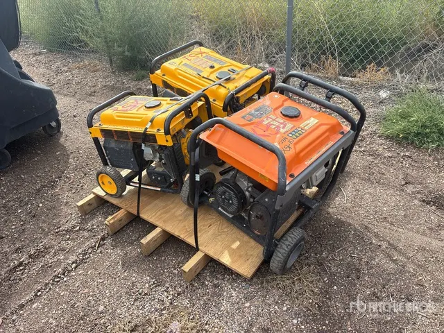 Quantity of (3) Generator Set