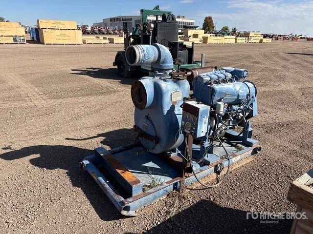 1989 Gorman-Rupp 16C2F4L Water Pump