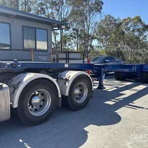 1988 Maxicube Fruehauf Tri/A Container Trailer