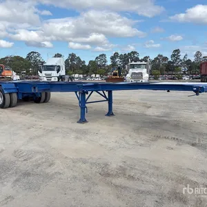 1988 Maxicube Fruehauf Tri/A Container Trailer