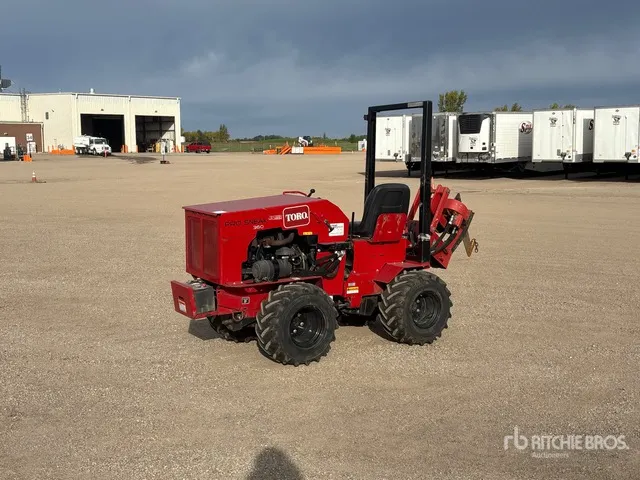 2013 Toro Sneak Peak 360 4x4 Trencher Cable Plow