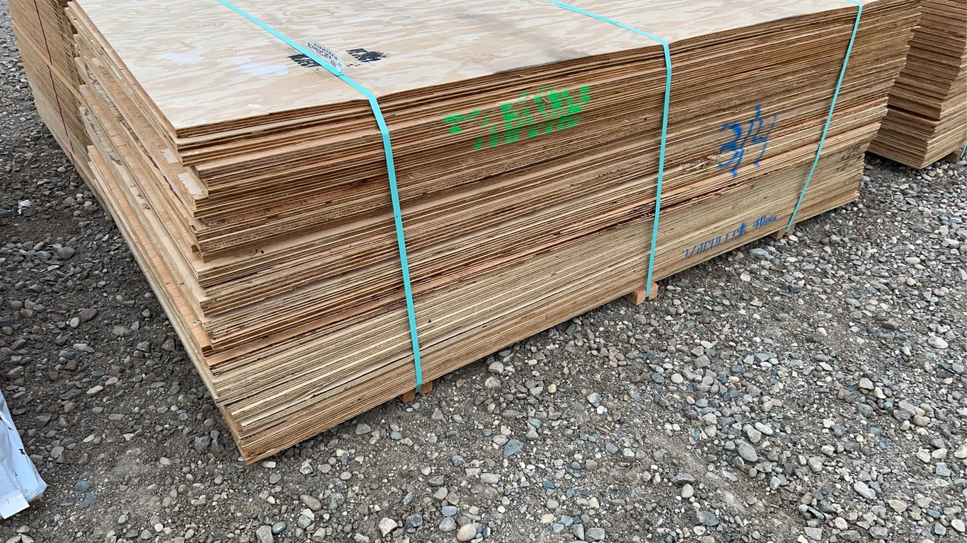 Lift Of 3/4" 4x8 CSP/DFP No Stamp Plywood (Unused) - Approx. 40