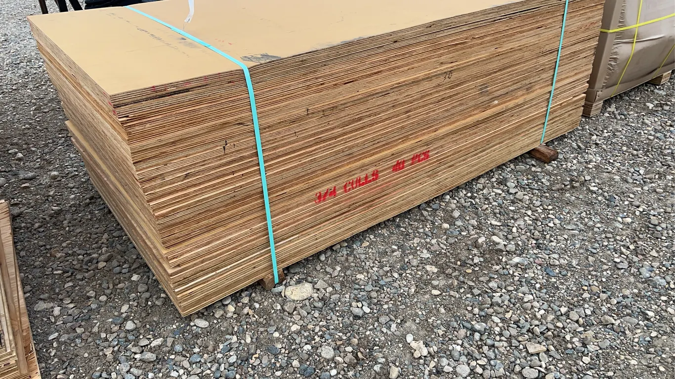 Lift Of 3/4" 4x8 CSP/DFP No Stamp Plywood (Unused) - Approx. 40