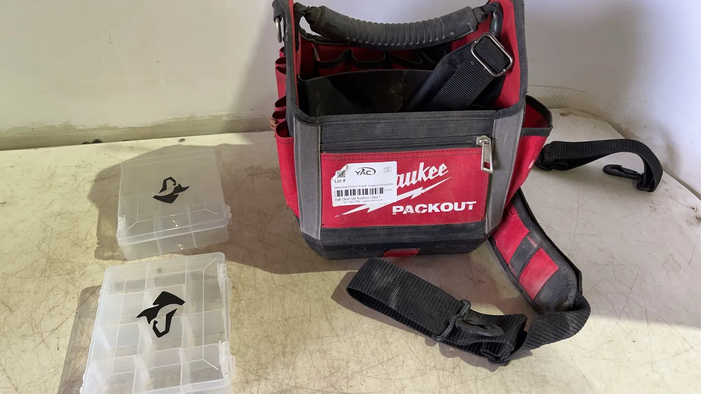 Milwaukee Packout Bag W/ Straps & Storage Box
