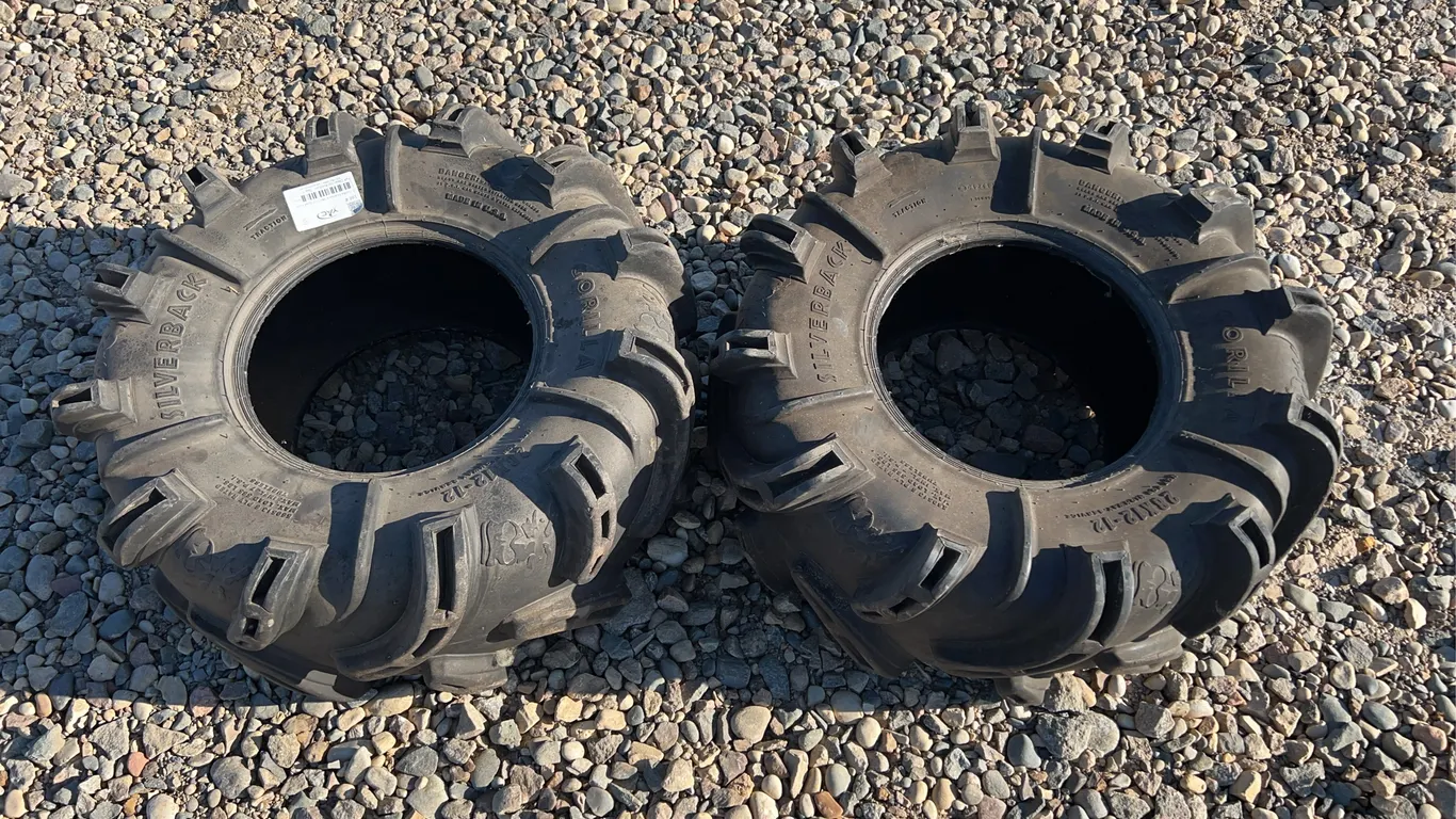 2 - Gorilla Silverback 28x12-12 Quad Tires