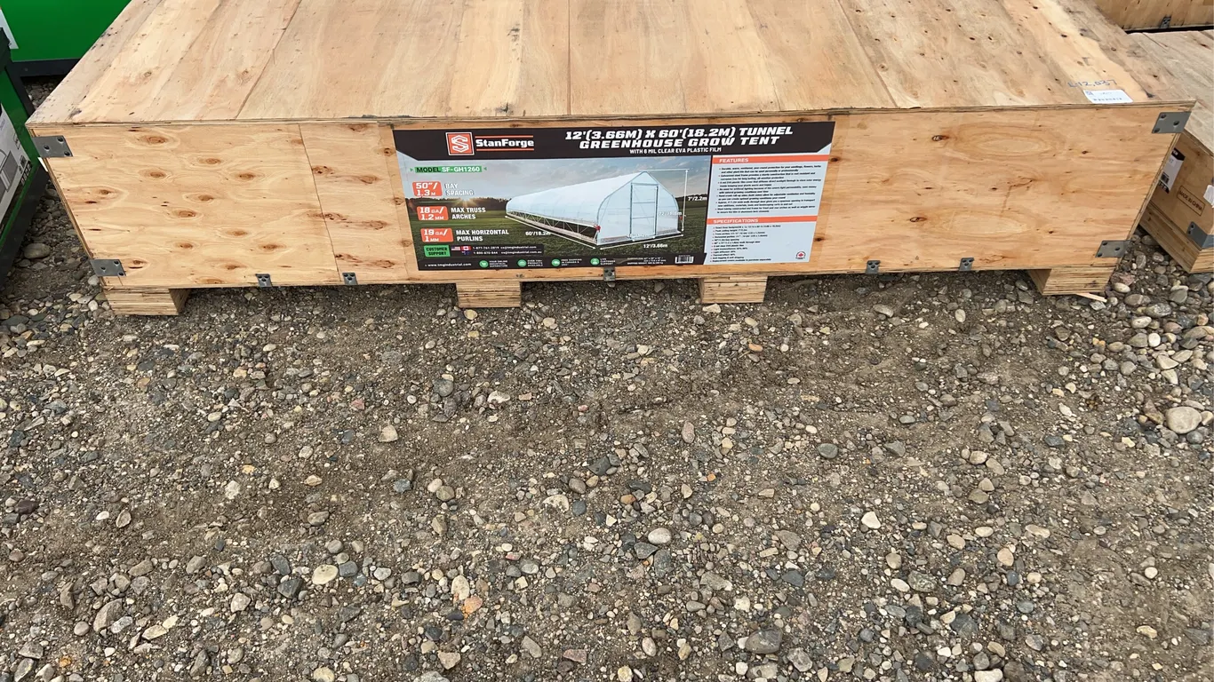 12' x 60' Tunnel Greenhouse Grow Tent W/ 6MIl Plastic Film