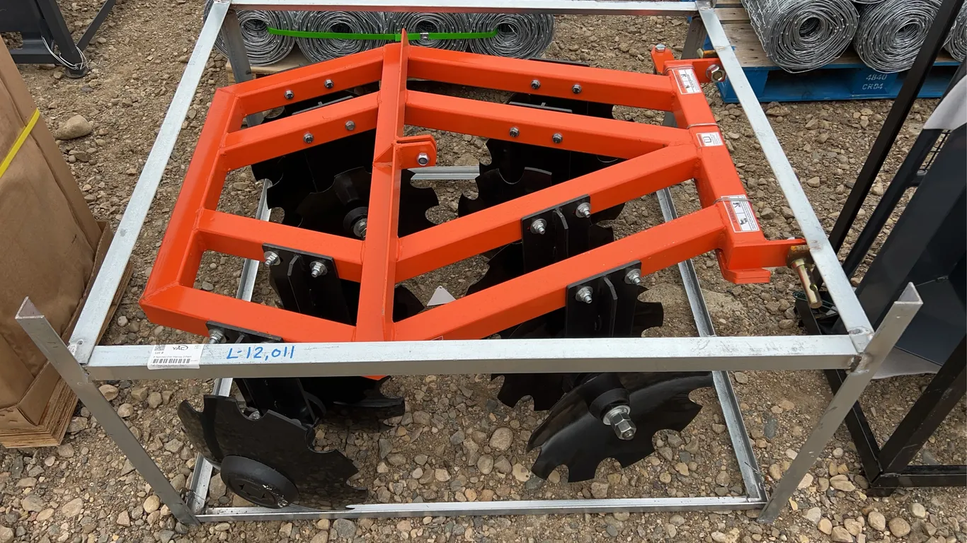 4' Notched Disc Harrow 3 Point