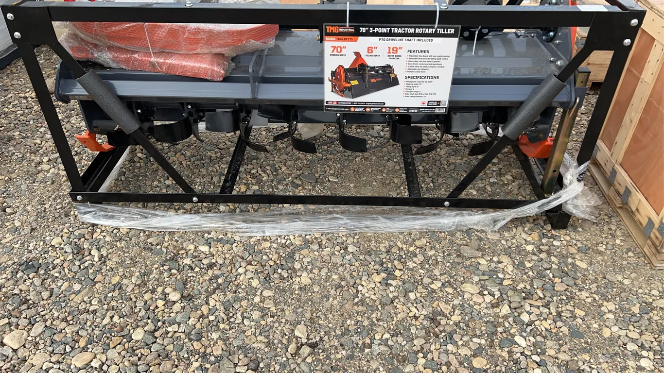 70" Rotary Tiller 3-PTO