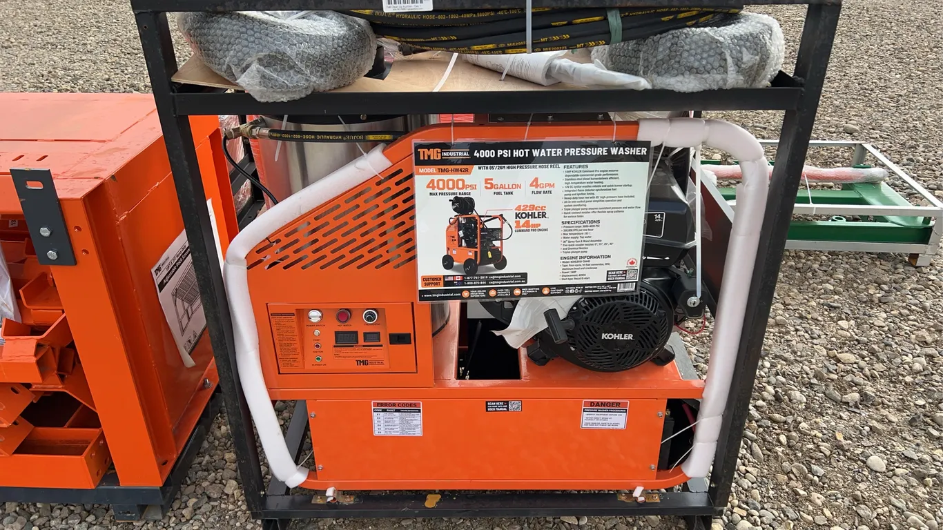 4000 PSI Hot Water Pressure Washer