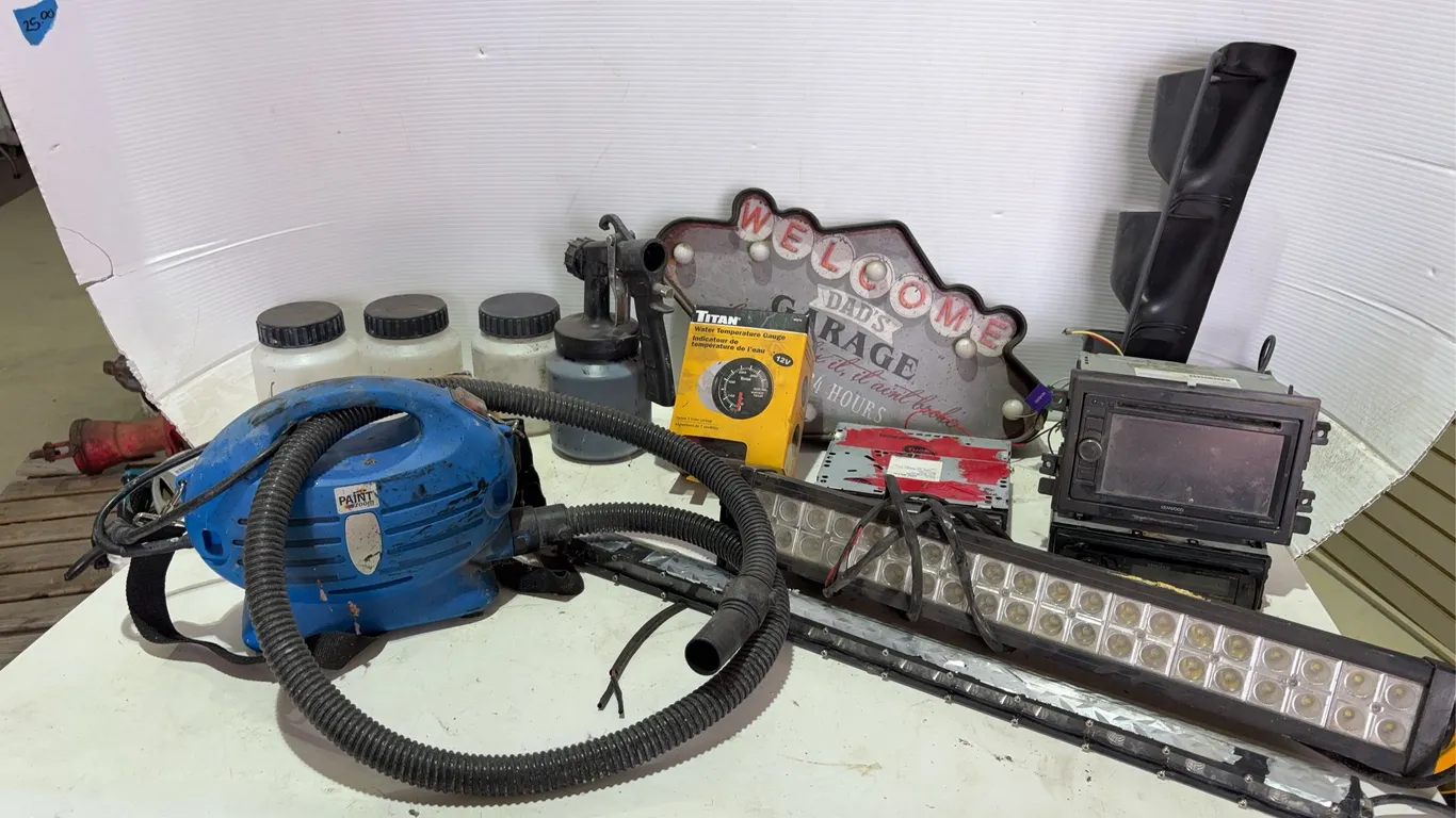 Misc. Stereo & Electric Paint Gun