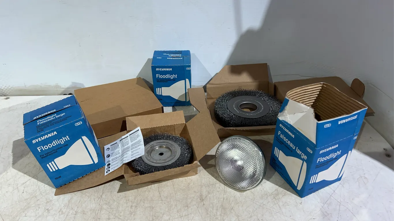 Floodlights & Grinder Discs