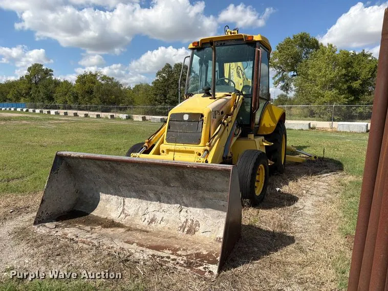 2002 New Holland LB75 backhoe