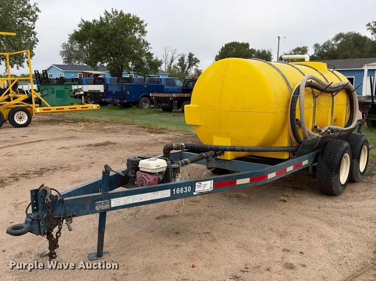 Duo Up water tank trailer