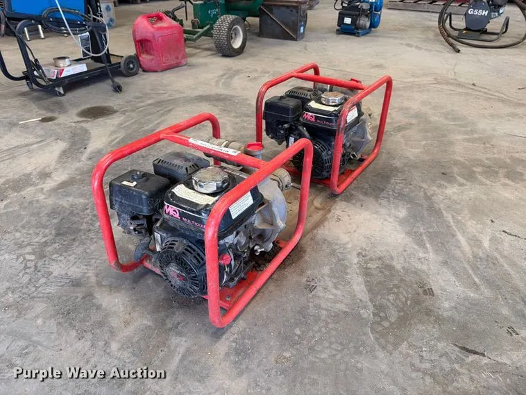 (2) MQ QP-2H pumps
