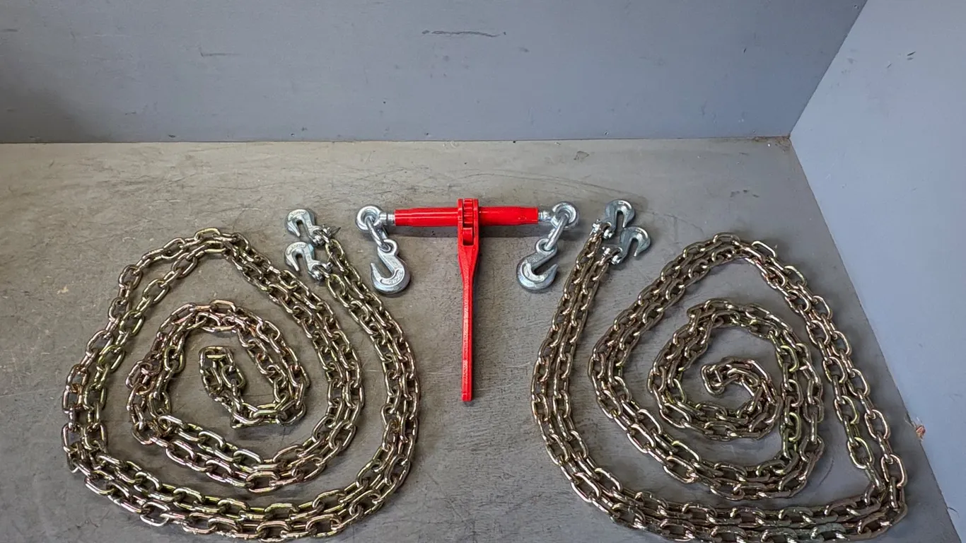 Unused 5/16" x 20' G70 Chains