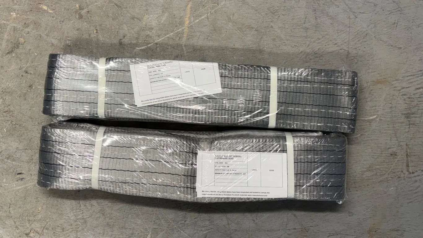 (2) Unused Polyester Slings