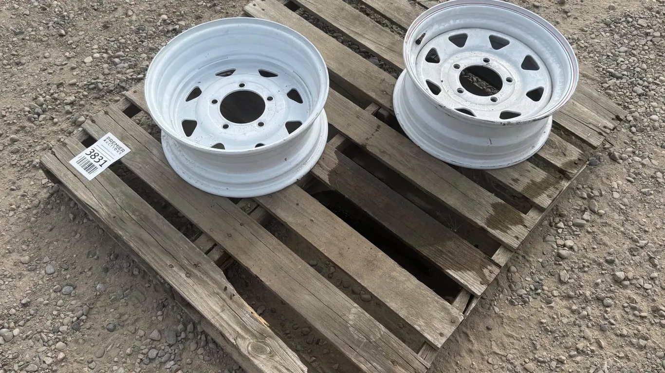 (2) 16" Steel Rims