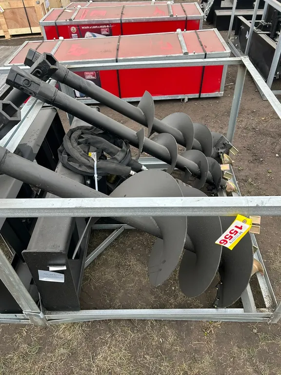 GREATBEAR SKID STEER AUGER WITH 3 BITS IN 9'', 12'', 18'' AT-AUG-3B