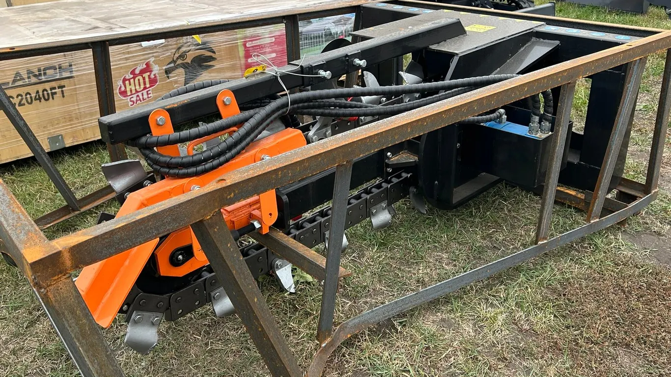 MOWER KING SKID STEER TRENCHER