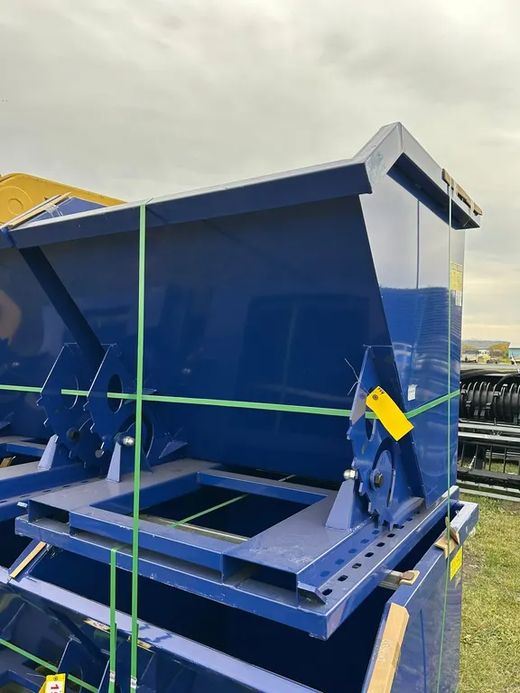 GREATBEAR SELF DUMPING HOPPER - 1 CUBIC YARD - BLUE ET-SDH-10-B