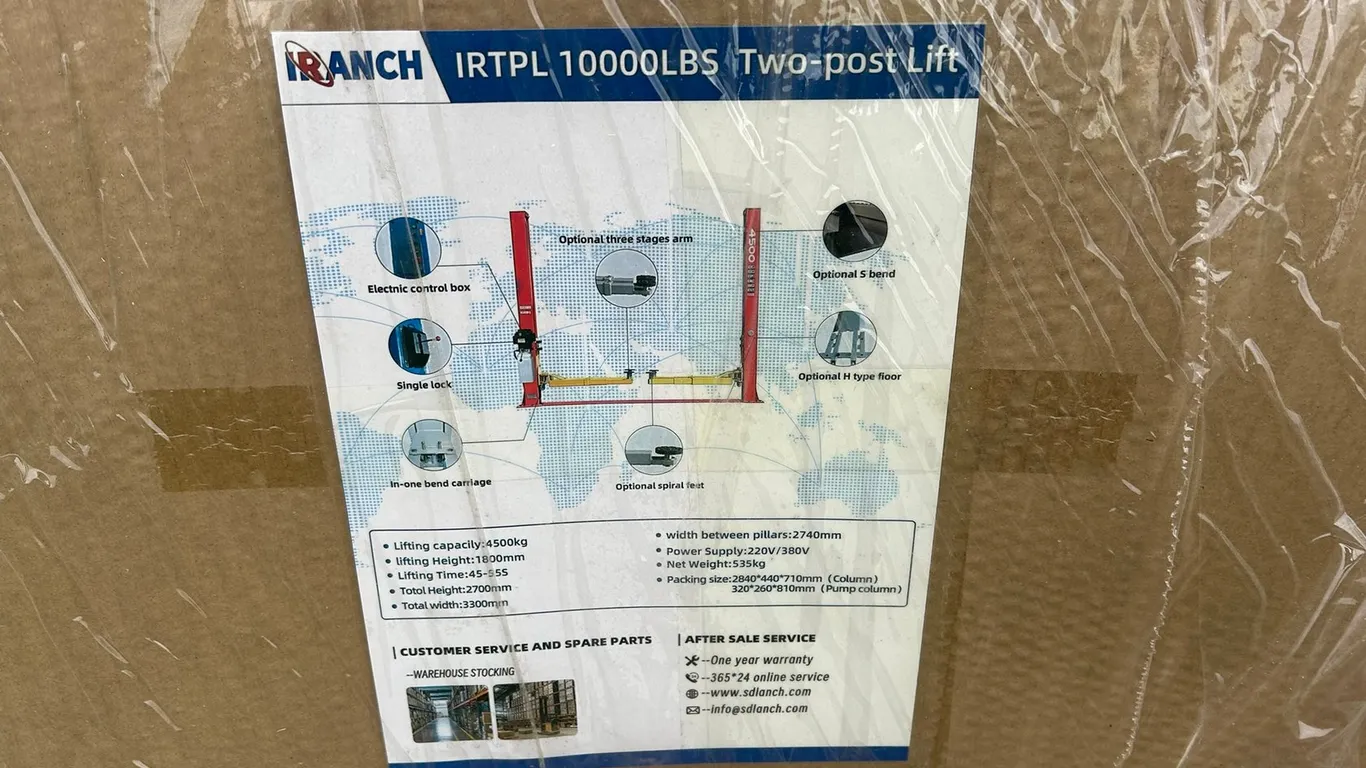 SD LANCH IRTPL 10000LBS TWO-POST LIFT