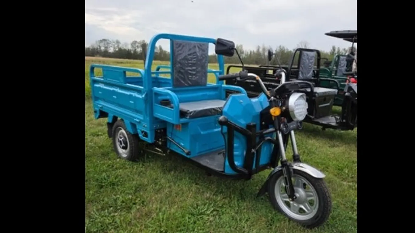 SD LANCH IRET13 ELECTRIC TRICYCLE - GREEN