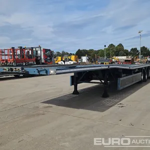 2015 SDC Trailers Ltd Tri Axle Low Loader Trailer, Rear Steer 