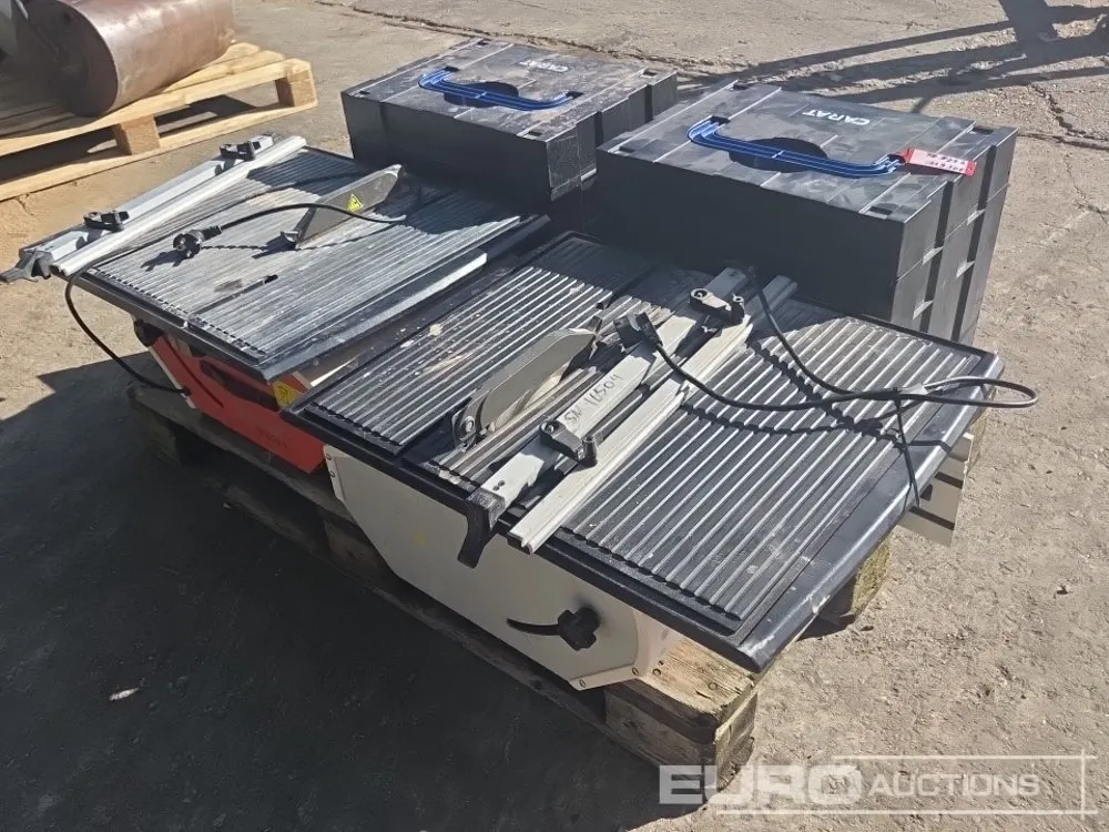Carat Circular (2 of), Husqvarna Table Saw (2 of)