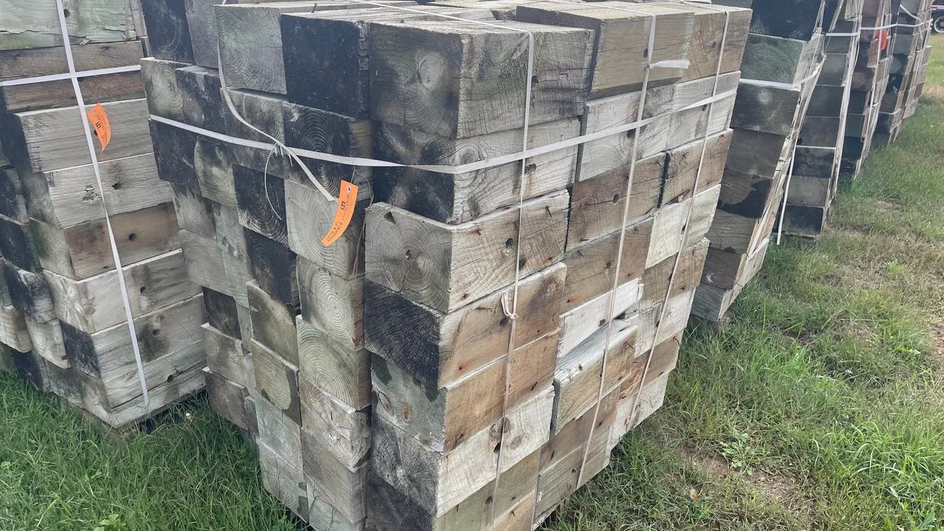 Pallet of Wood Blocks