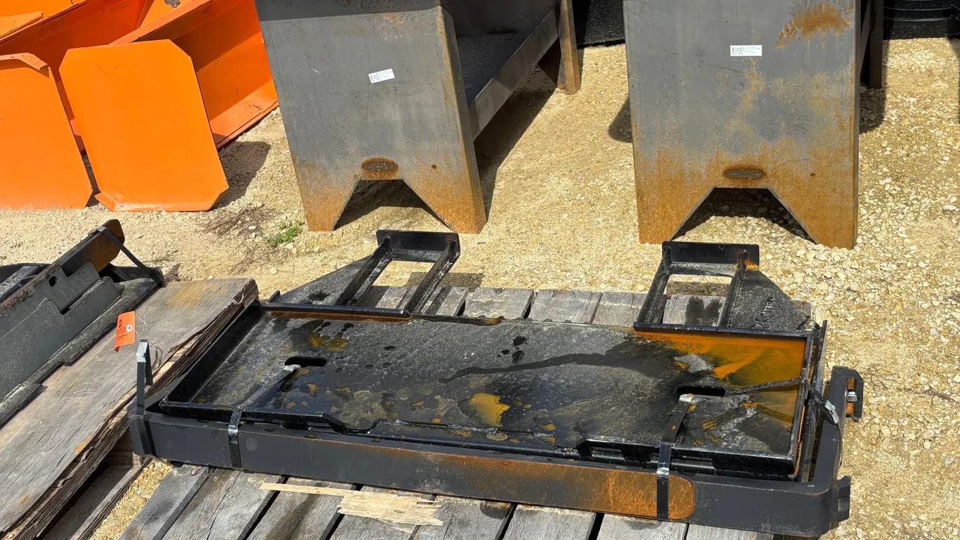 45" Skid Steer Fork Frame V2 with 42" Forks