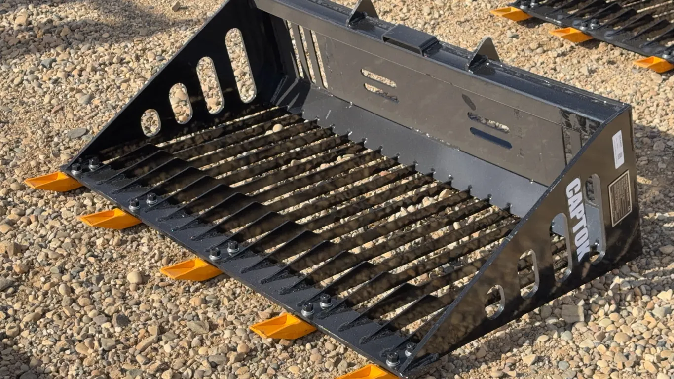 2026 Captok Skid Steer Rock Bucket