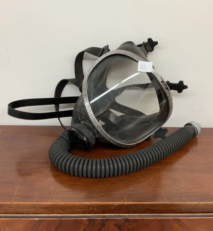 Fire Hall Relic - Vintage Scott Full Facepiece Breathing Mask