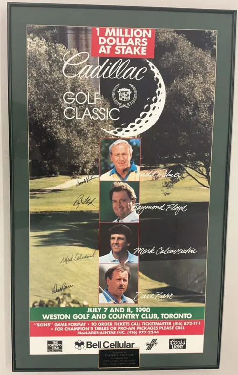 1990 Cadillac Golf Classic Poster