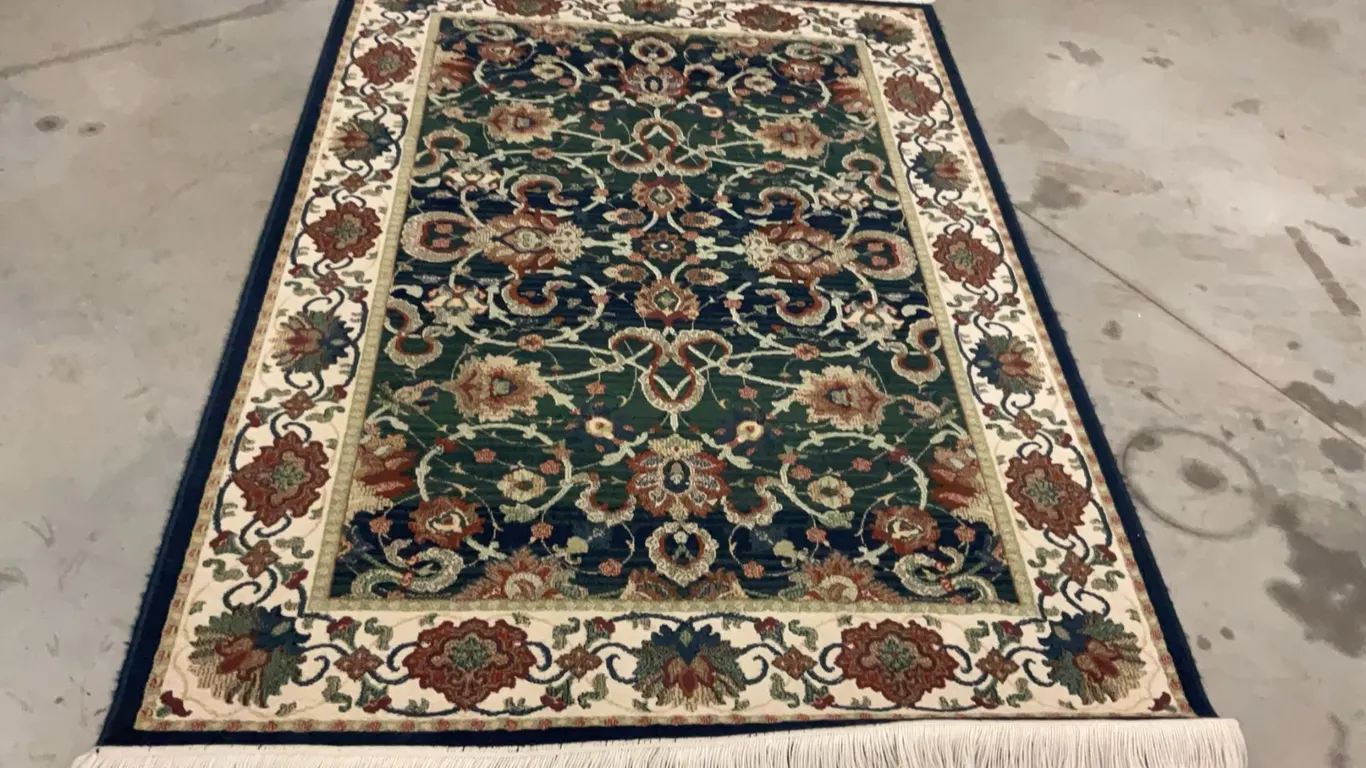 Magic Symphony Navy Blue Rug by The American Alternative