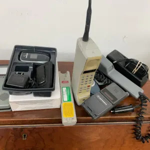 Old Cell Phones and Pager Including Motorola, Samsung, Nokia, Sony and Accessories