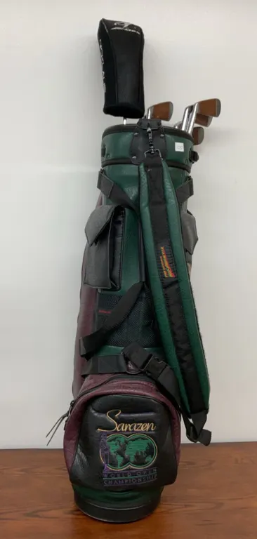 Belding Sports Bushwhacker Golf Bag with MacGregor Clubs and Nicklaus Headcover