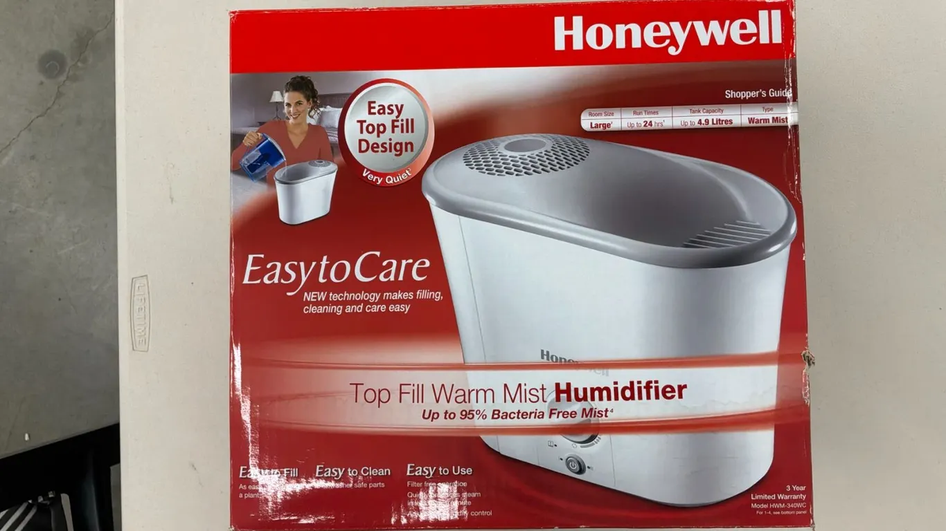 Honeywell Top Fill Warm Mist Humidifier HWM-340WC