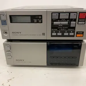 Sony SL-2000 Portable Betamax, TT-2000 Tuner and Beta Tapes - Works with HVC-2800 Trinicon Camera
