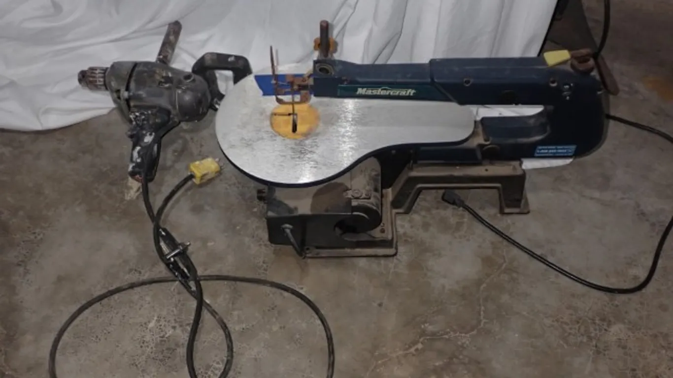 Heavy Duty 1/2" Hammer Drill & Scroll Saw