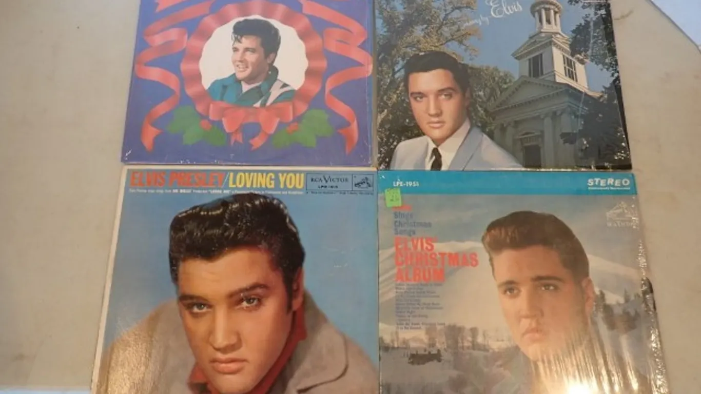 Elvis LPs