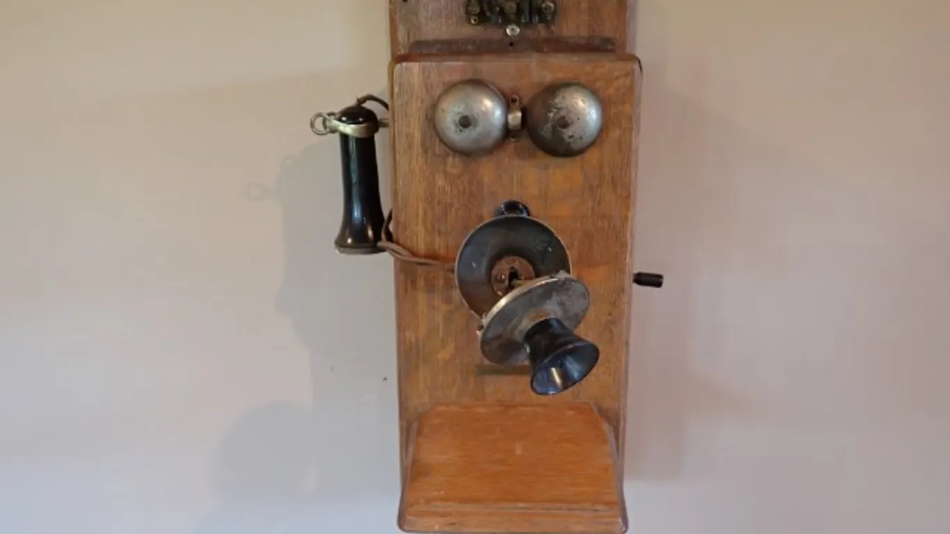 Antique Crank Telephone